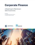 New UN Report about Corporate Finance and SDG Investments