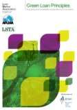 New Guidance to the Green Loan Principles and Sustainability Linked Loan Principles jointly issued by the LMA, the LSTA and the APLMA