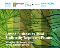 Urgency for finance sector to set biodiversity targets