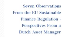 Kempen publishes a white paper with seven observations from the EU Sustainable Finance Regulation