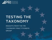 Testing the taxonomy: insights from the PRI taxonomy practitioners group