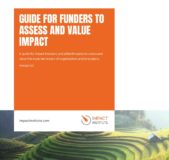 Impact Institute presents a guide for investors and philanthropists to measure their impact
