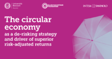New research shows circular economy strategies can reduce investment risk
