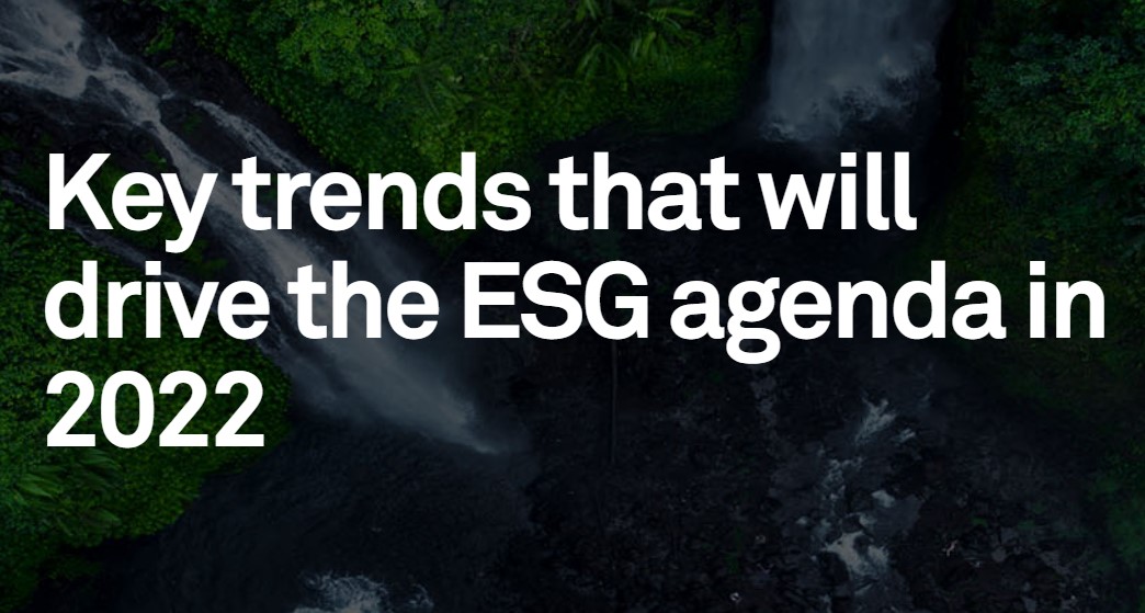 S&P Global Outlines Key Trends That Will Drive The ESG Agenda In 2022 ...