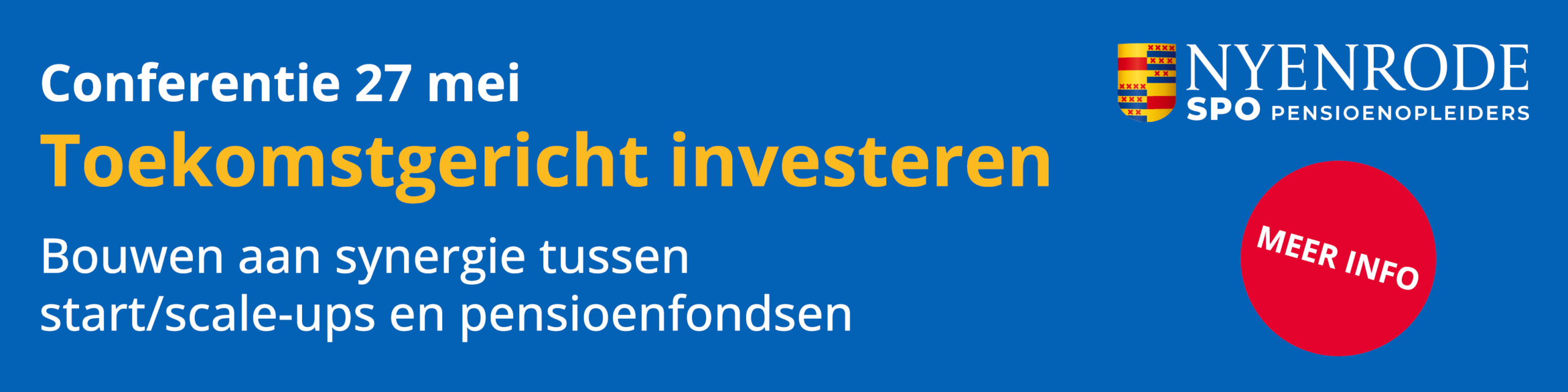 Seminar 'Toekomstgericht investeren - Pensioensector'